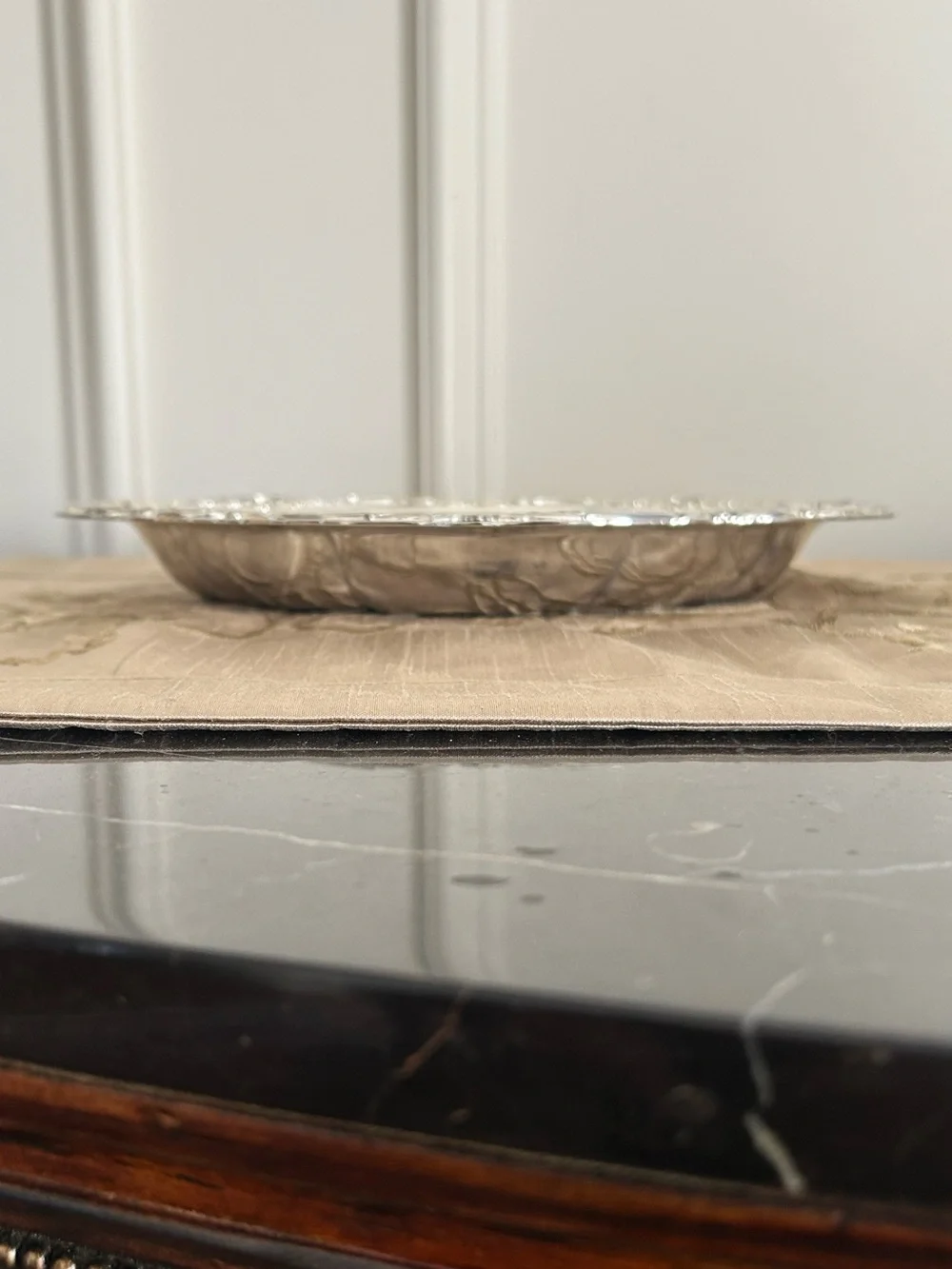 Vintage Towle silverplate platter